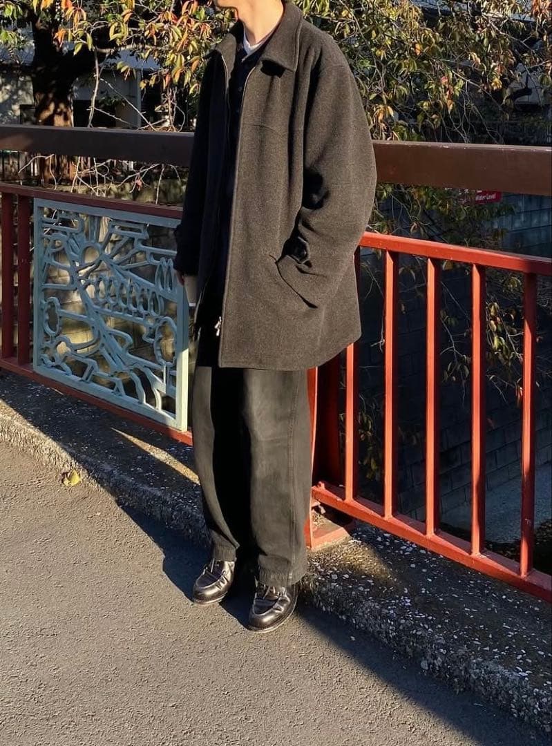 agnes b. アニエスベー ウールジャケット ジップアップ 1