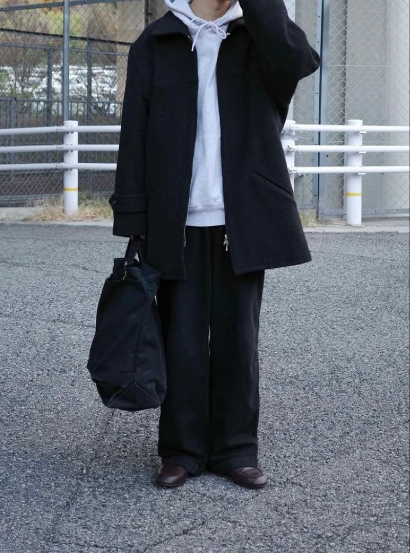 agnes b. アニエスベー ウールジャケット ジップアップ 1