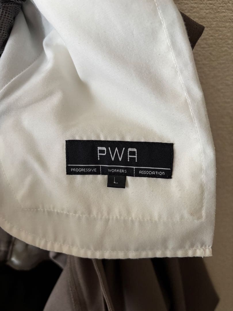 PWA UNI-03 GREIGE スラックス