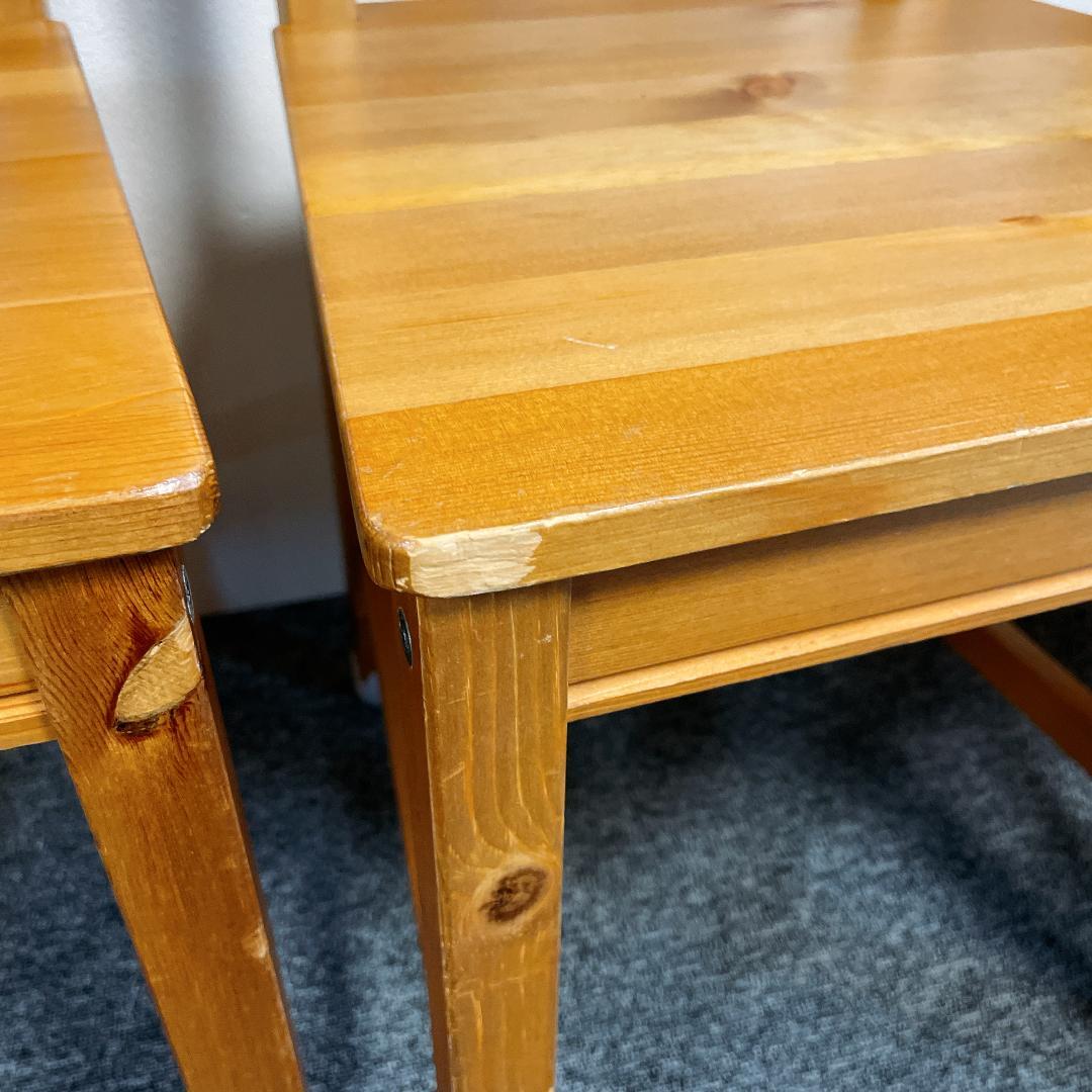 【良品】IKEA JOKKMOKK ダイニングチェア 4脚セット