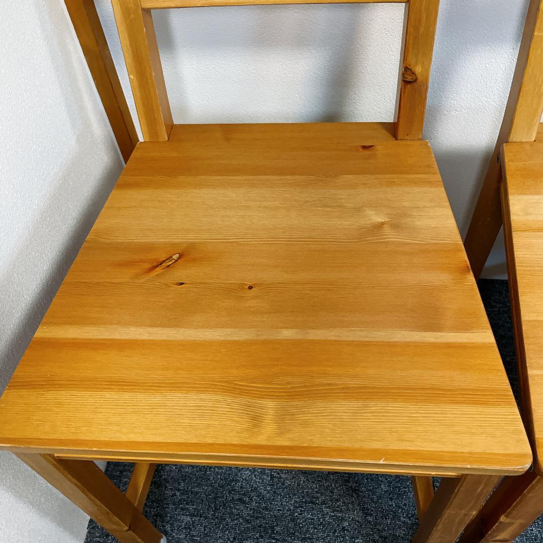 【良品】IKEA JOKKMOKK ダイニングチェア 4脚セット