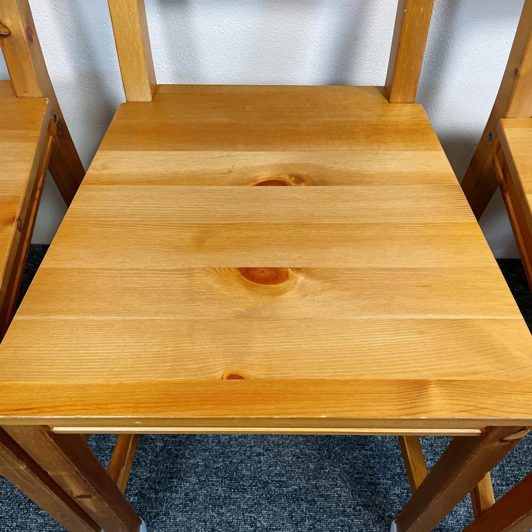 【良品】IKEA JOKKMOKK ダイニングチェア 4脚セット