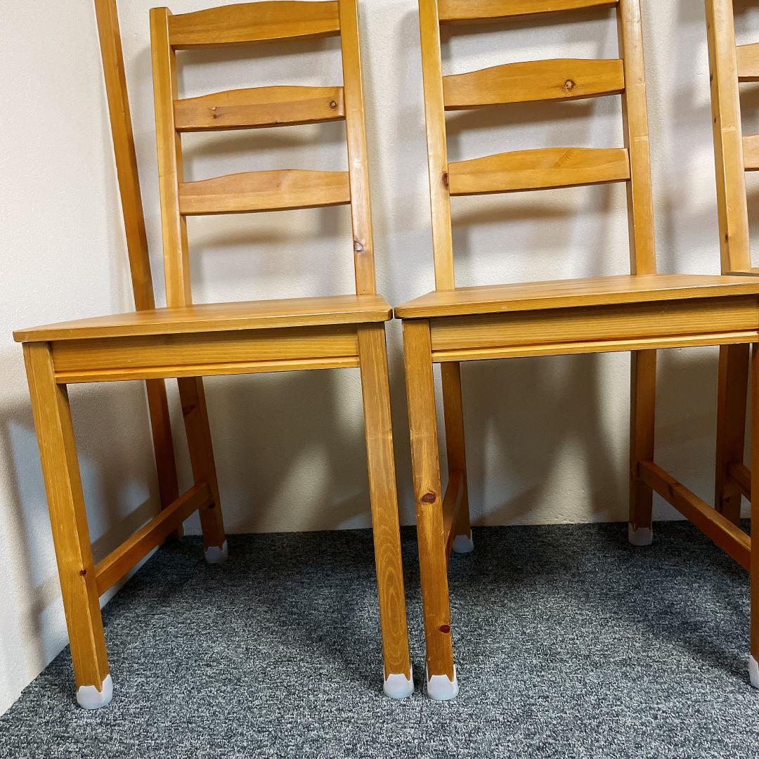 【良品】IKEA JOKKMOKK ダイニングチェア 4脚セット