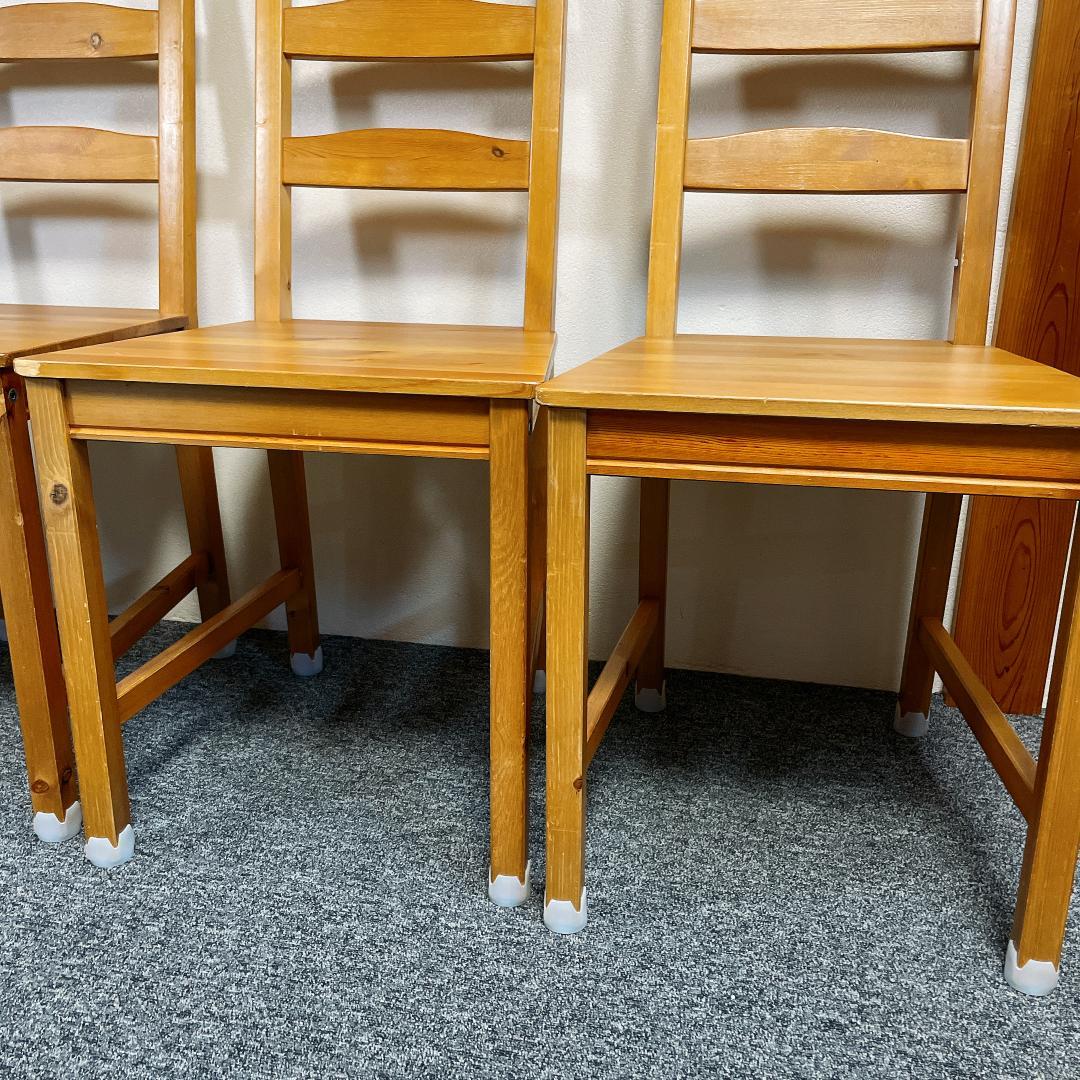 【良品】IKEA JOKKMOKK ダイニングチェア 4脚セット