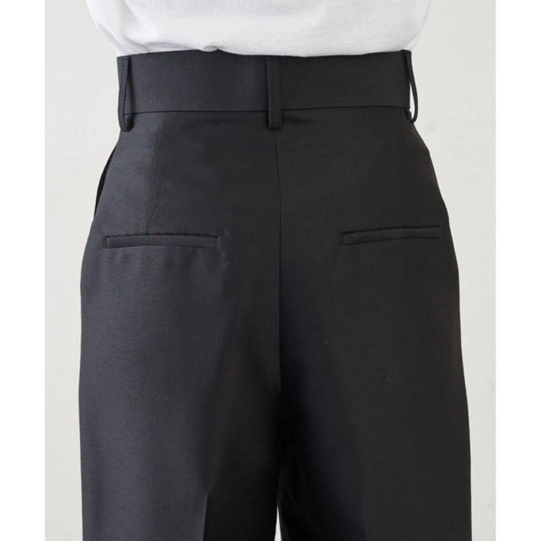Whim Gazette シルクウールツイルハーフパンツ