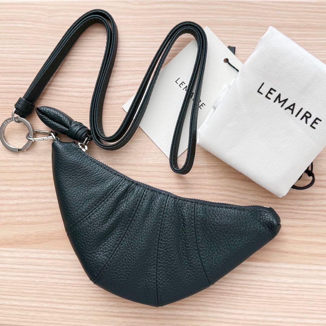 【未使用✨️】LEMAIRE CROISSANT COIN PURSE グリーン