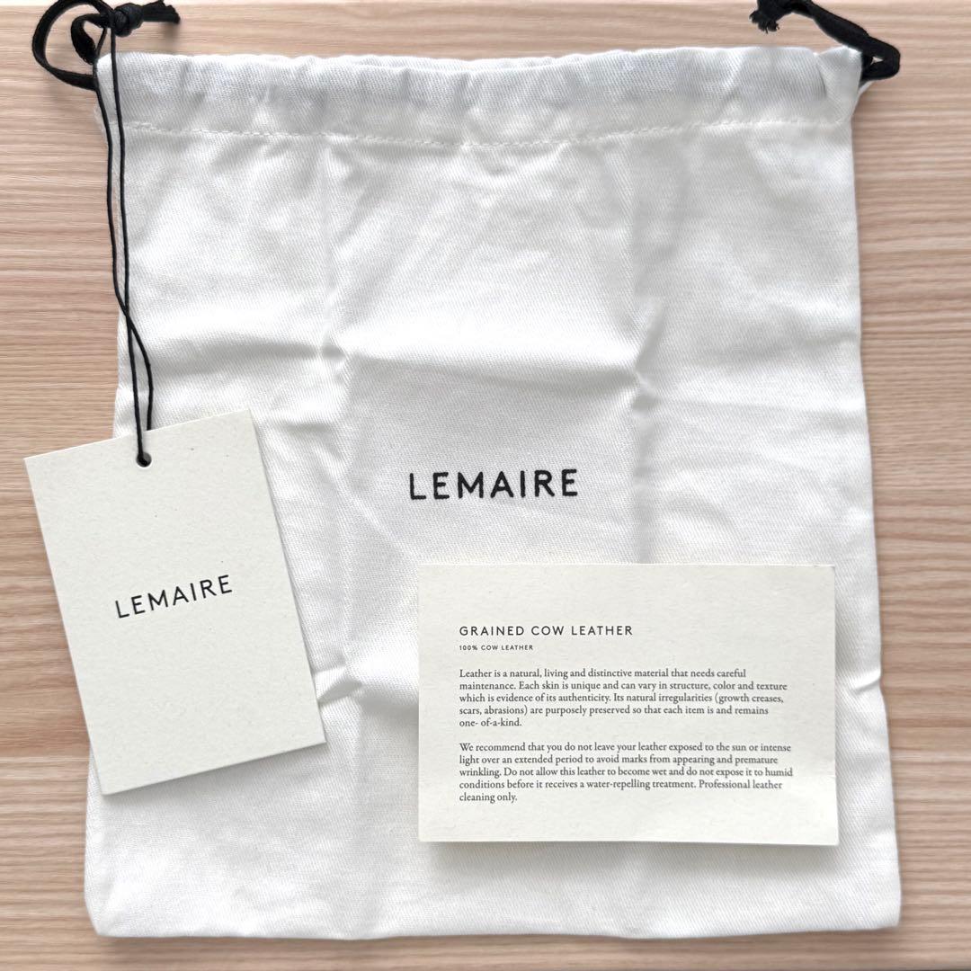 【未使用✨️】LEMAIRE CROISSANT COIN PURSE グリーン