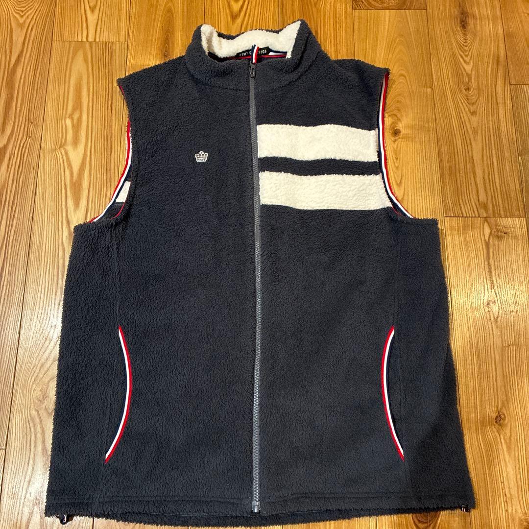 TMT CLASSIC ストームフリース ボアベスト&ボアジョガーパンツ/グレー