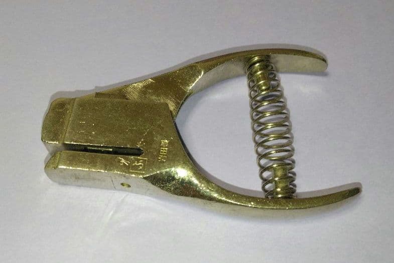 ス*ツ様 鉄道グッズ：国鉄 車内検札鋏 改札鋏 鉄道パンチ 岩田製(当時物)