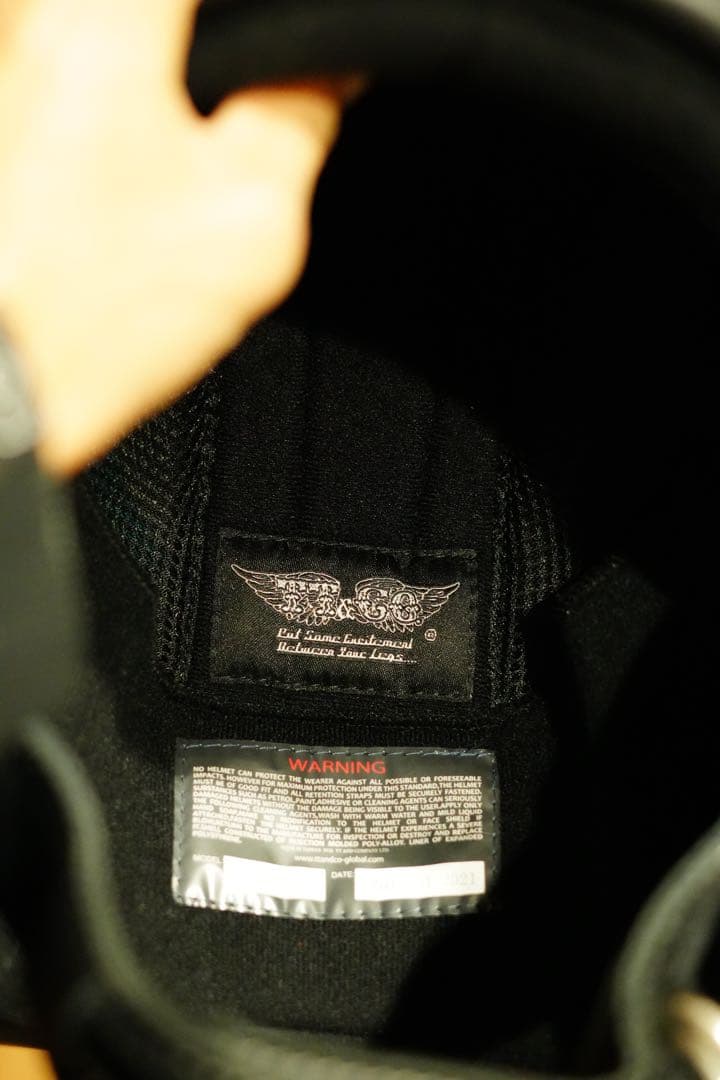 TT&CO Super Magnum ホワイト アイボリー ジェットヘルメット