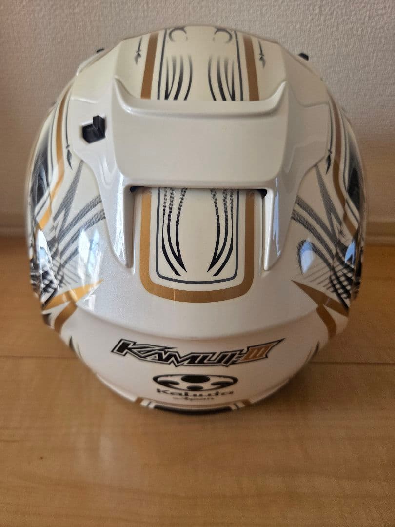 OGK Kabuto KAMUI3 フルフェイス ヘルメット パールホワイトM