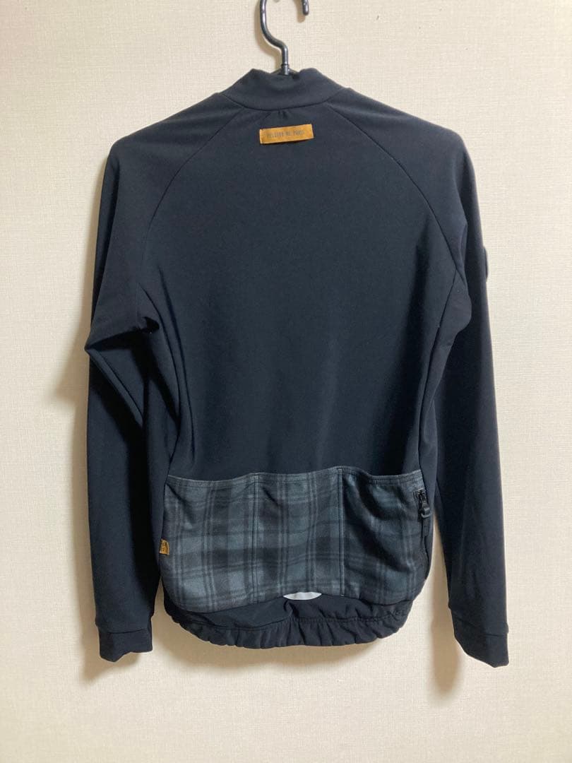 プロトンドパリ　ウインタージャージ　ATLAS サイクルジャージ　黒　S