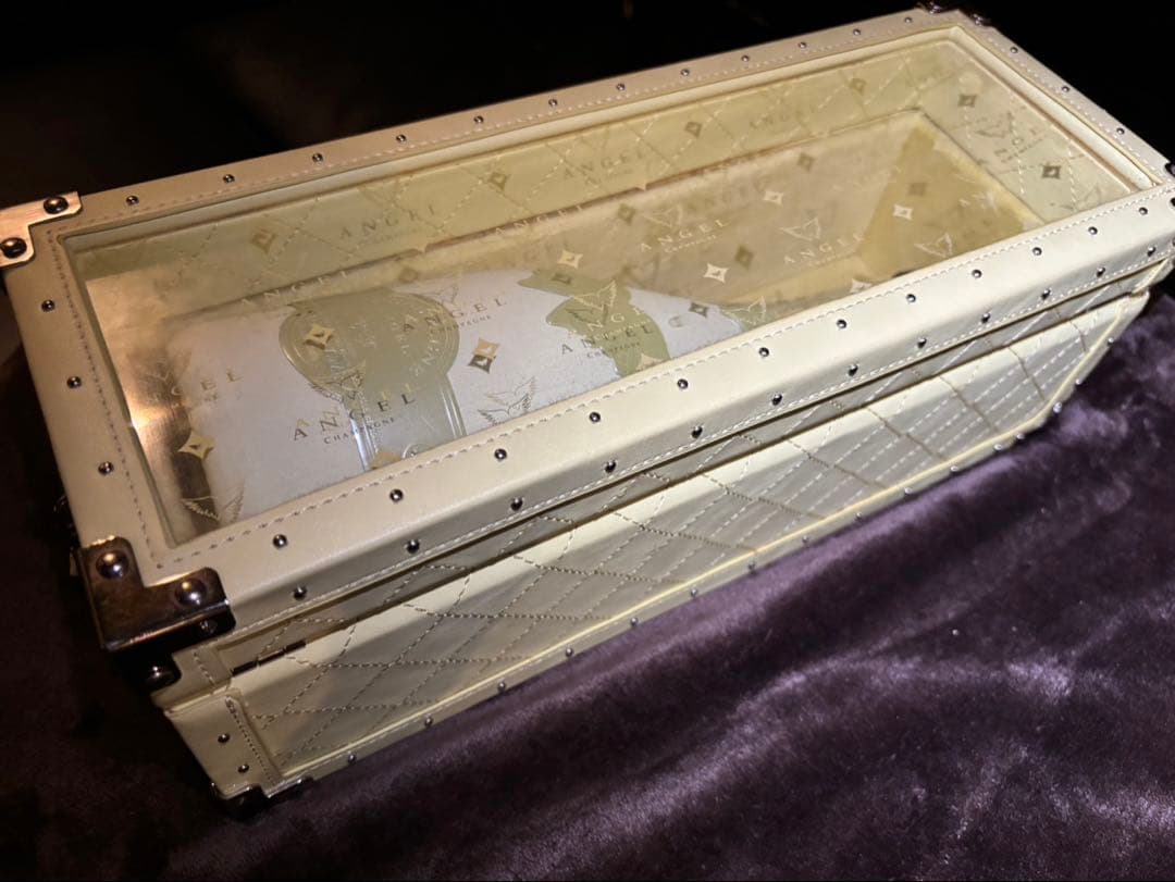 美品　エンジェル　シャンパン　ドゥミセック　ブルー　ピンク　グリーン　イエロー