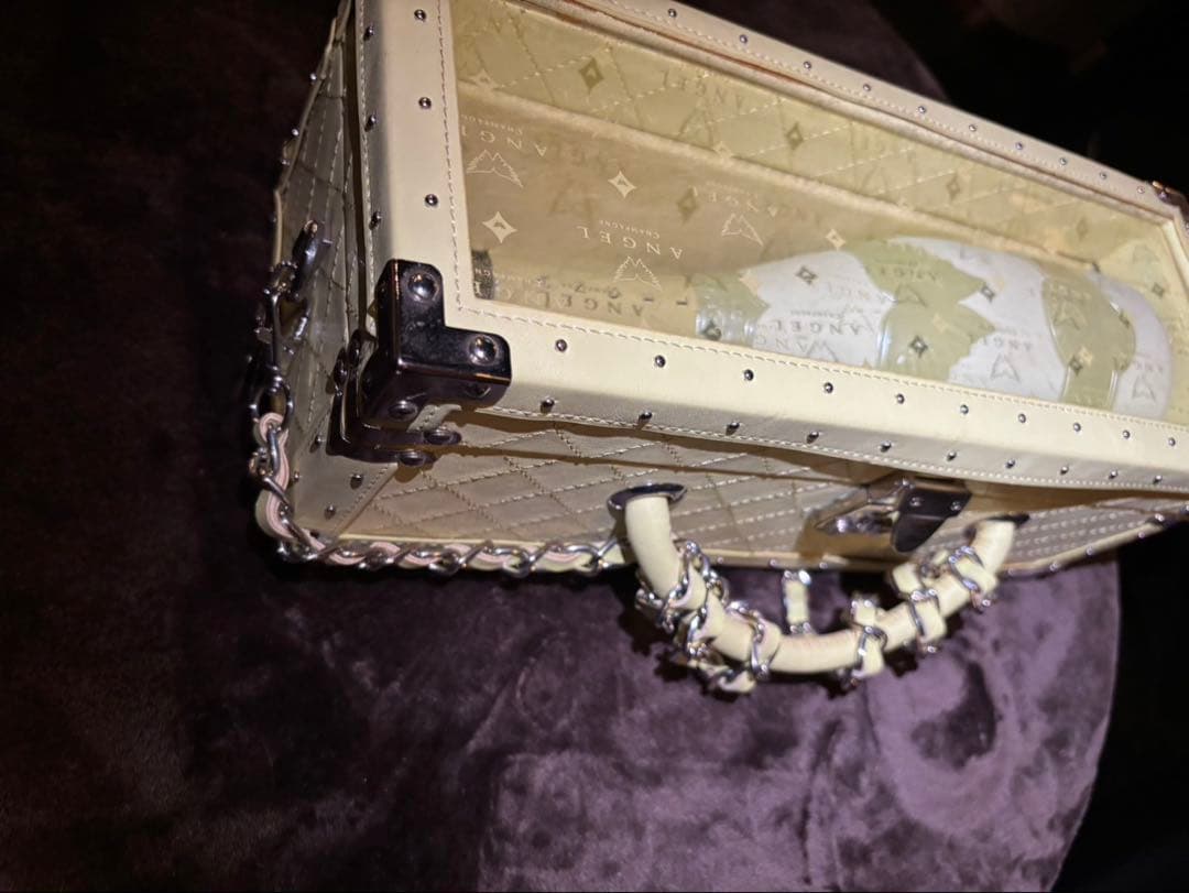 美品　エンジェル　シャンパン　ドゥミセック　ブルー　ピンク　グリーン　イエロー