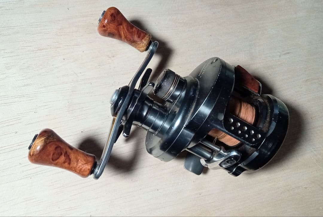 花梨ノブ　ハンドルノブ　リールノブ　フィネス　ラウンド　シマノ　　NS