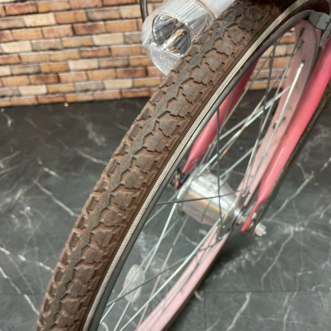 【71】子供用自転車 子供車 GIRLS LABO ピンク 20インチ シングル