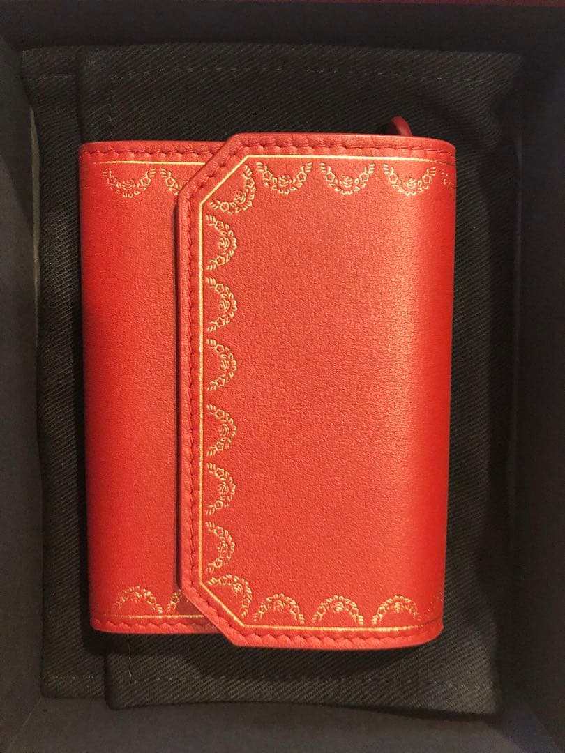 カルティエ ガーランド赤　財布