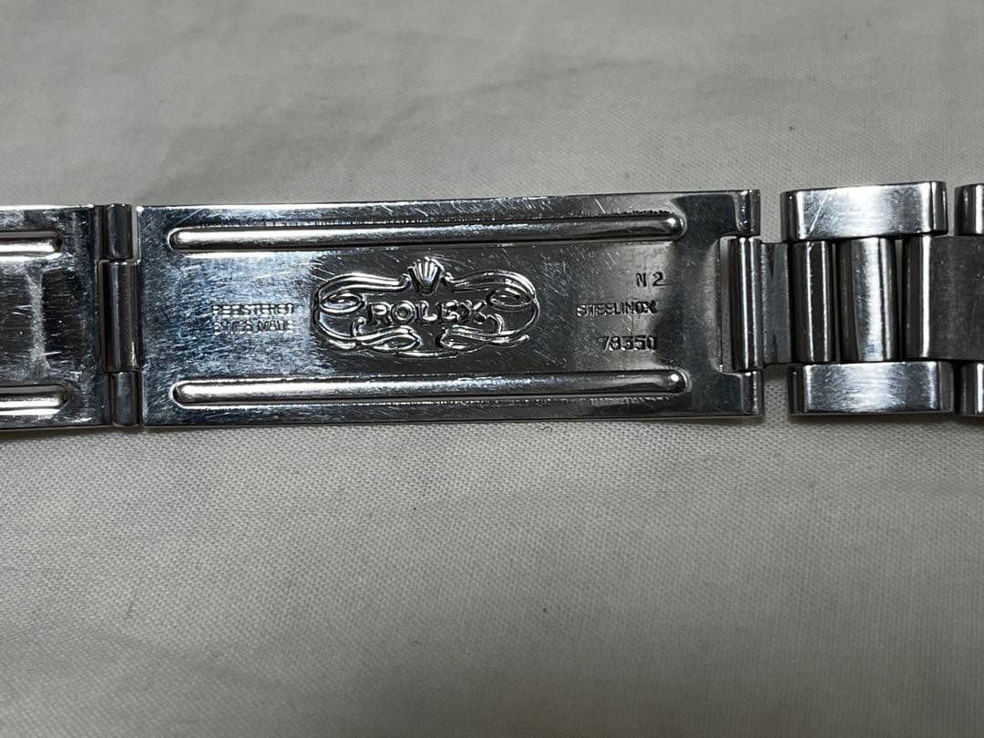 ロレックス オイスターブレス19mm 78350 弓カン付