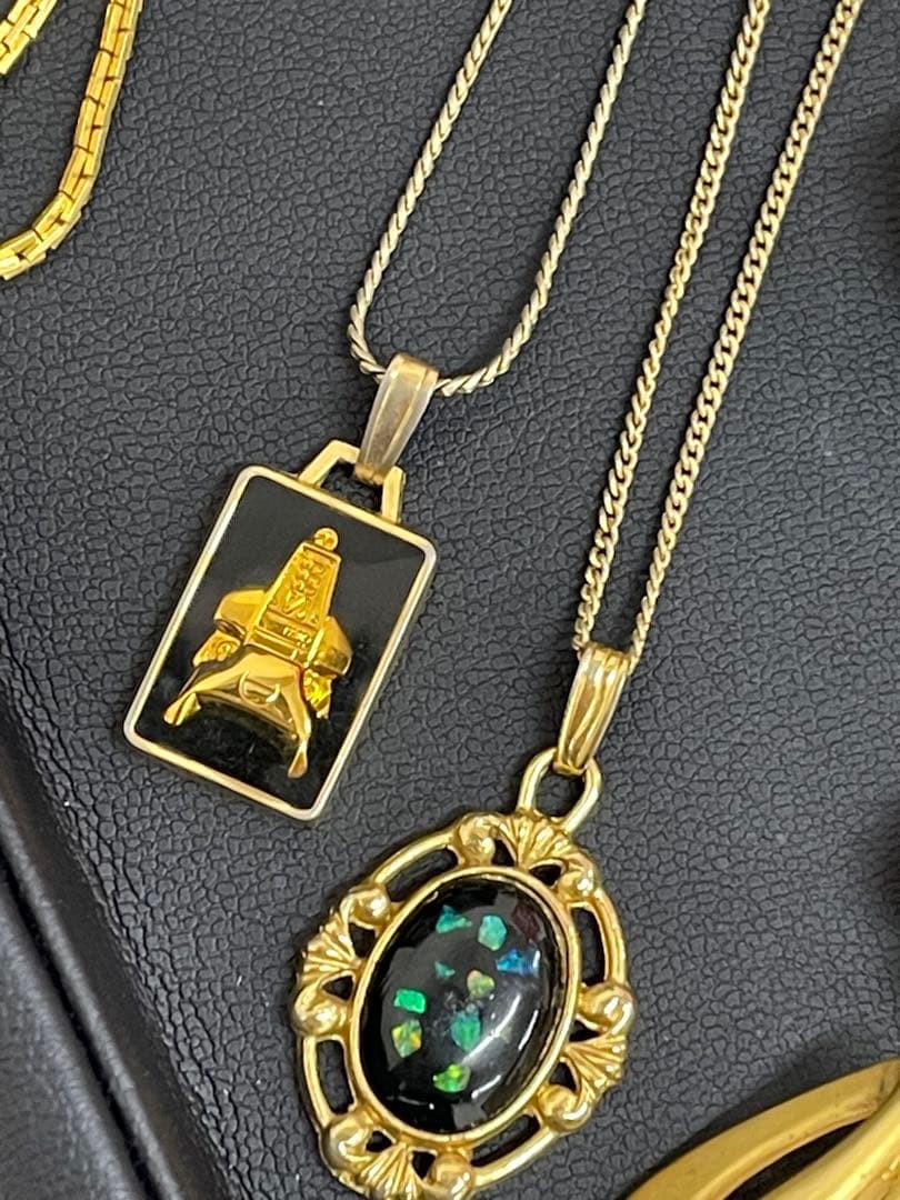 k18ゴールドモチーフネックレスセット