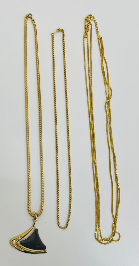 k18ゴールドモチーフネックレスセット