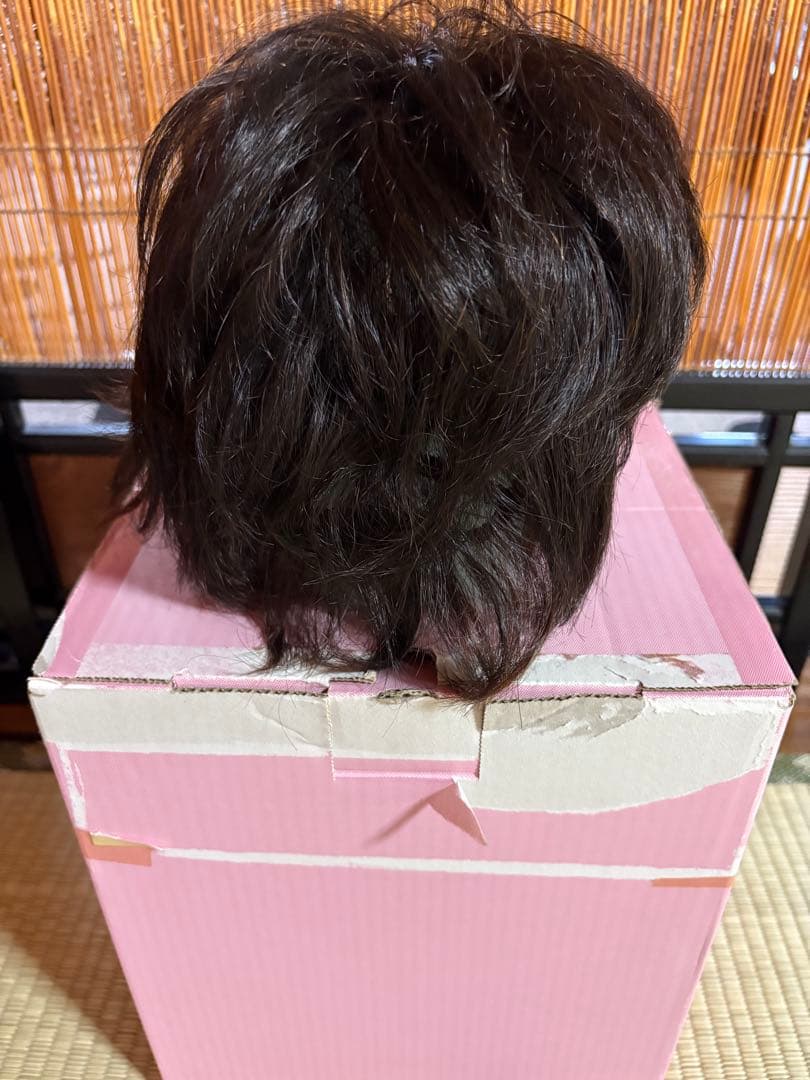 ダークブラウンショートウィッグ