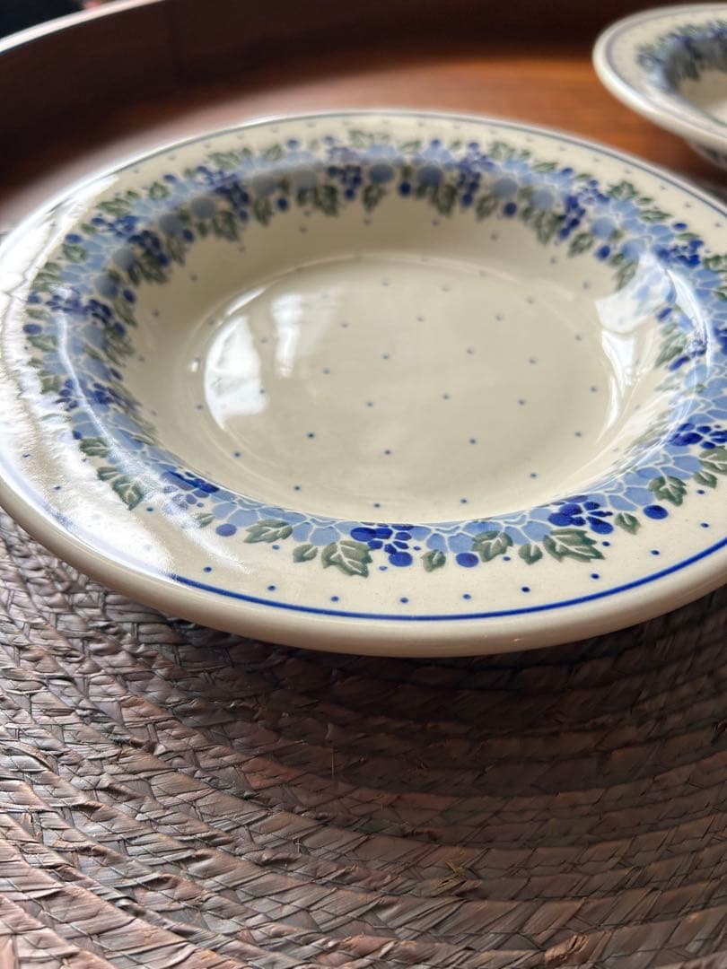 Poland製お皿2pcsセット