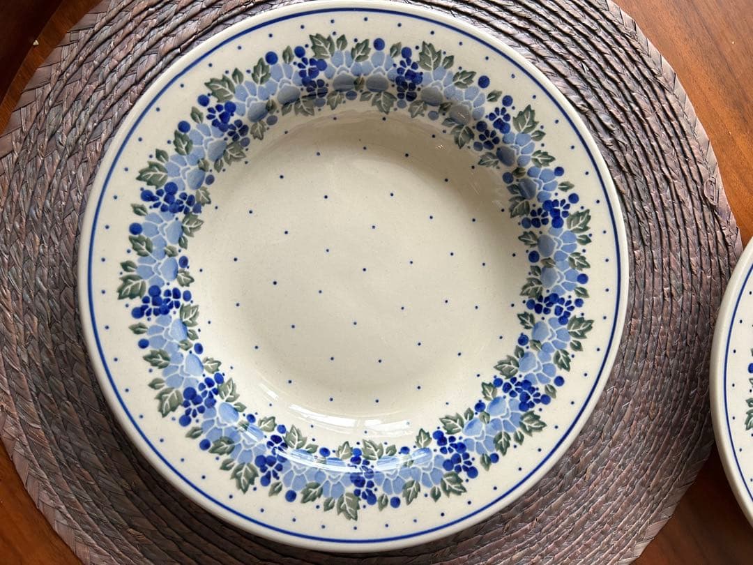 Poland製お皿2pcsセット