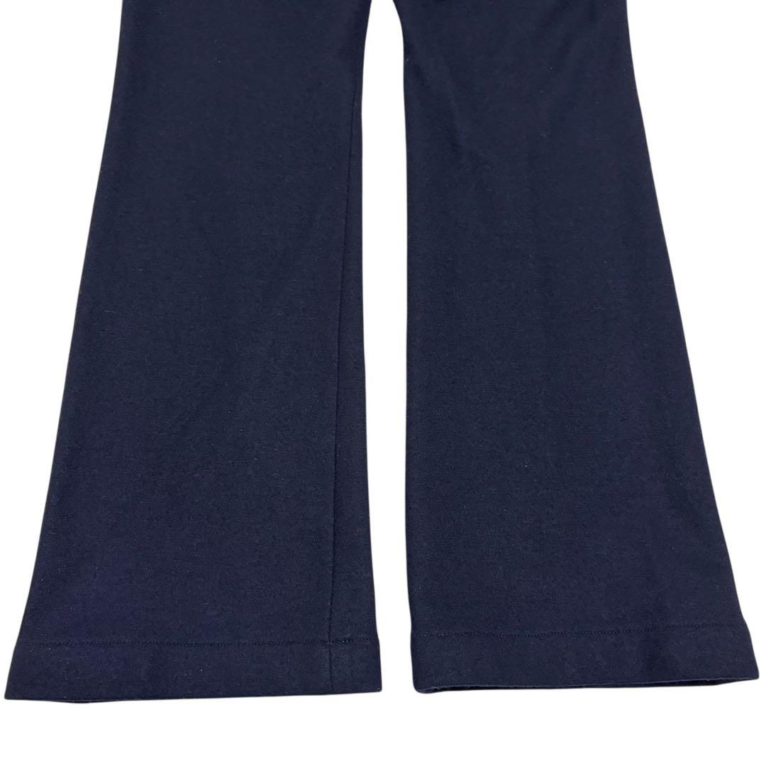 ボーダーズアットバルコニー　パンツ　ブラック　ストレート　ウール　S 黒