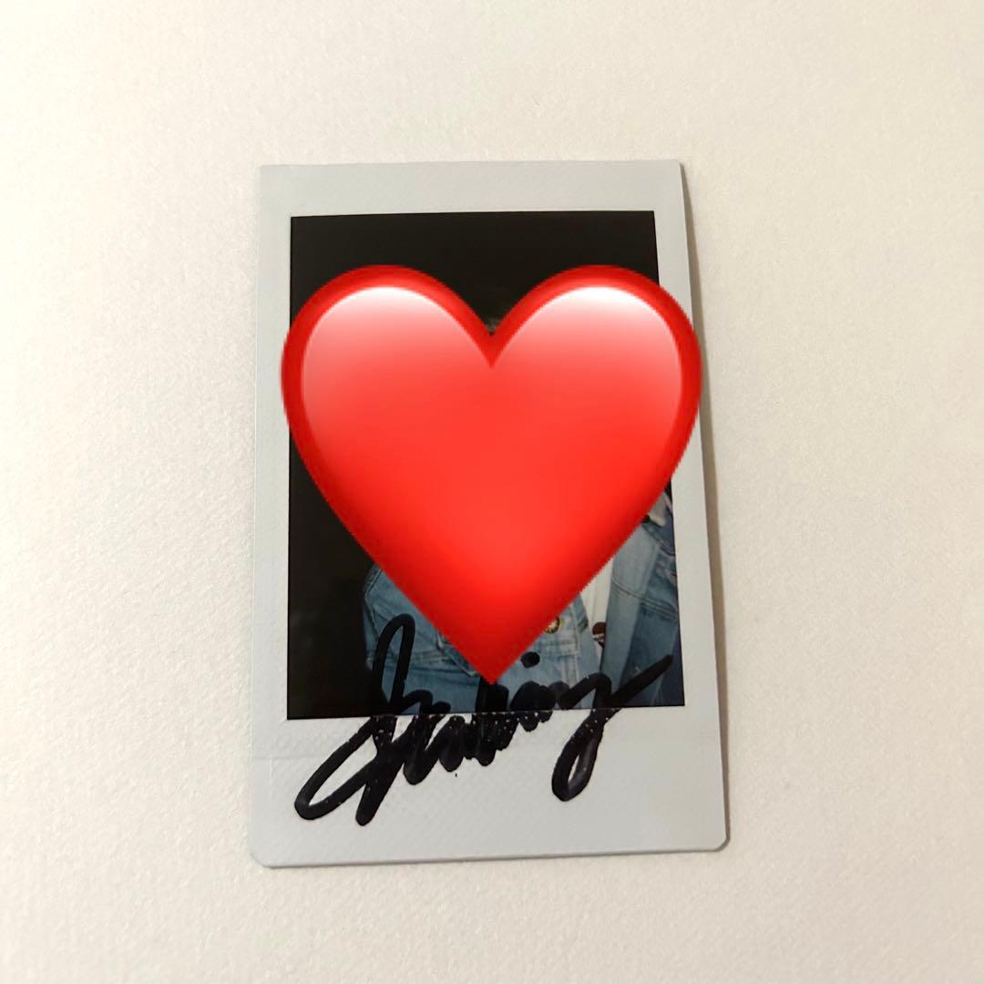 RAINZ ホンウンギ 直筆サイン入り ポラロイド