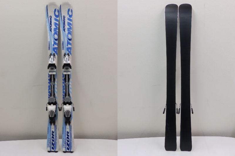 ATOMIC IZOR スキー バインディング・ストック・ケース付き 120 ㎝