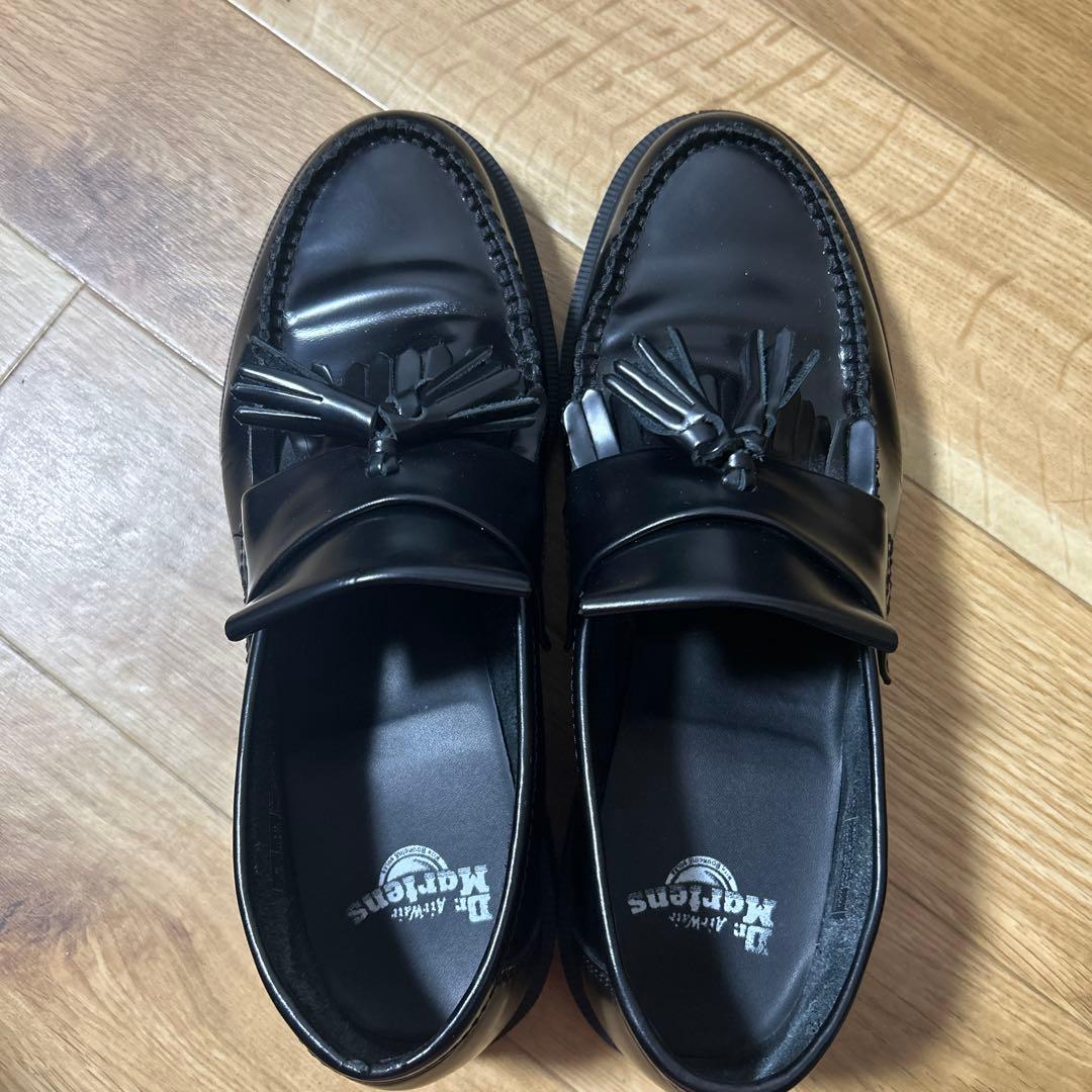 ドクターマーチン ADRIAN MONOモノ タッセルローファー UK9 黒