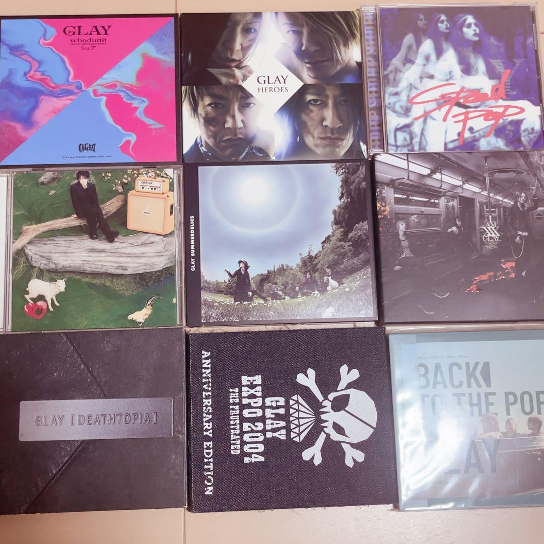 GLAY アルバム シングル EP DVDコレクション セット