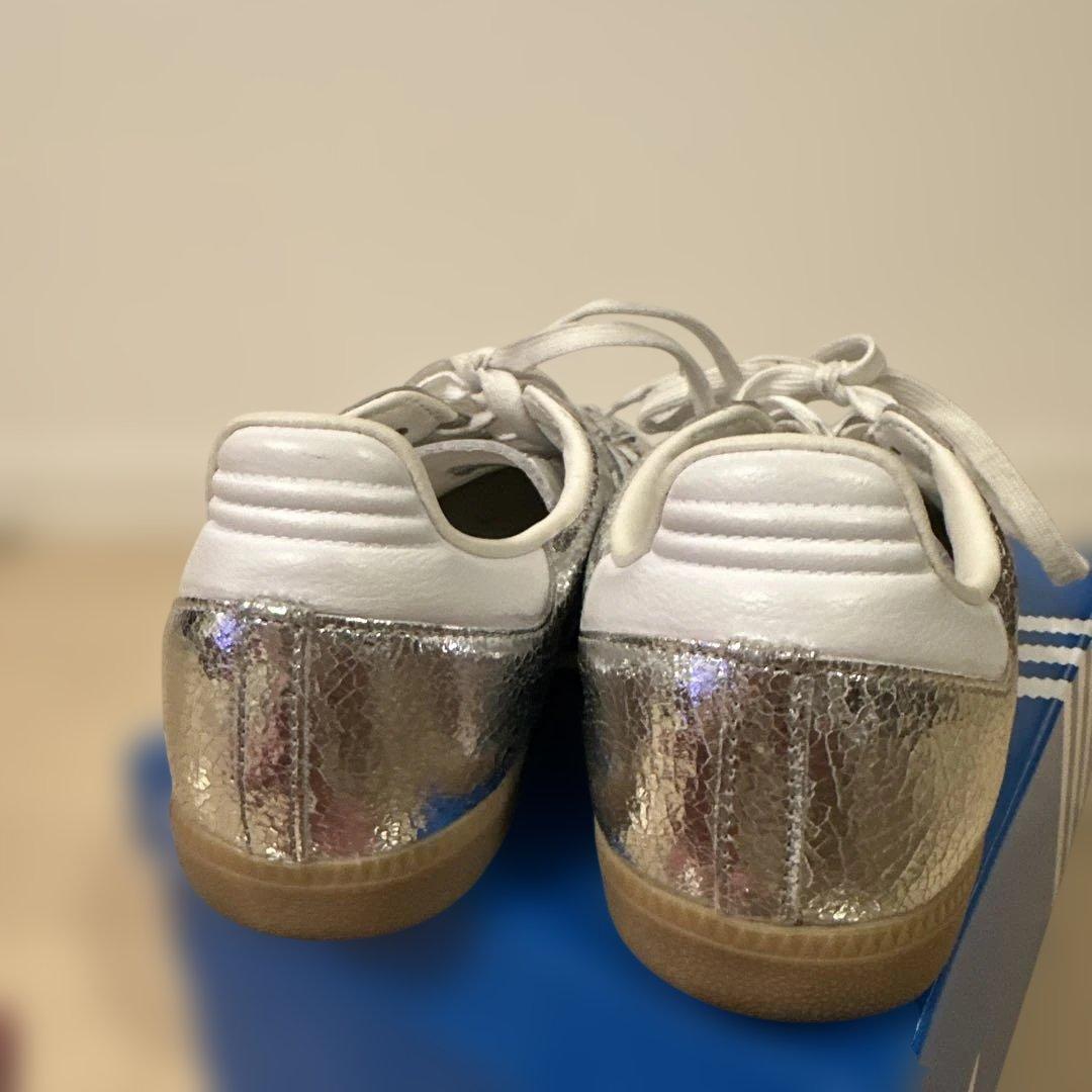 adidas Samba シルバー スニーカー