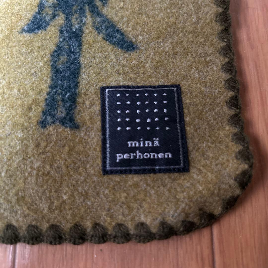 ミナペルホネン oneday ブランケット　膝掛け