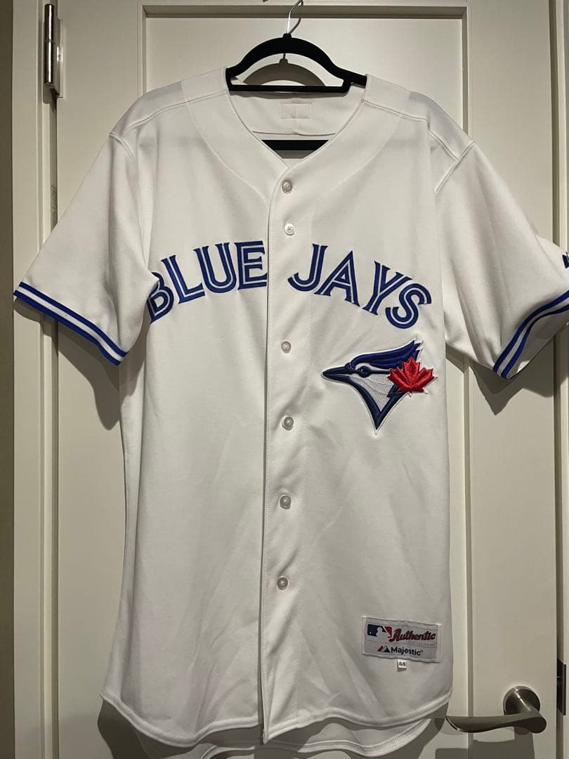 【美品】MLB トロントブルージェイズ オーセンティックジャージー サイズ44