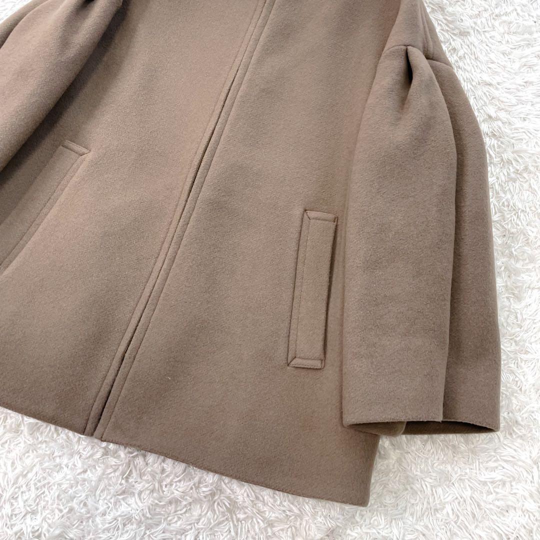 美品✨SHIPS Bellandi SUPER130 コクーン ショート コート