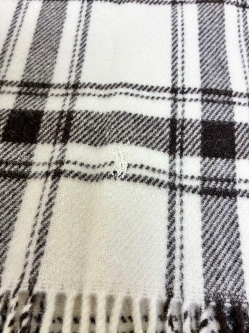 ポロラルフローレン リサイクルウールマフラー 未使用