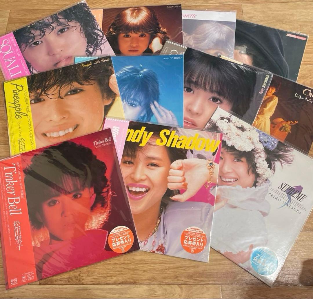 松田聖子　ＬＰサイズ紙ジャケ仕様 CD １１枚セット