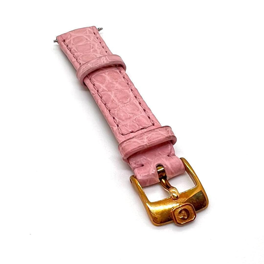 キムチ✨ CHOPARD ショパール 替えベルト クロコ ピンク 尾錠