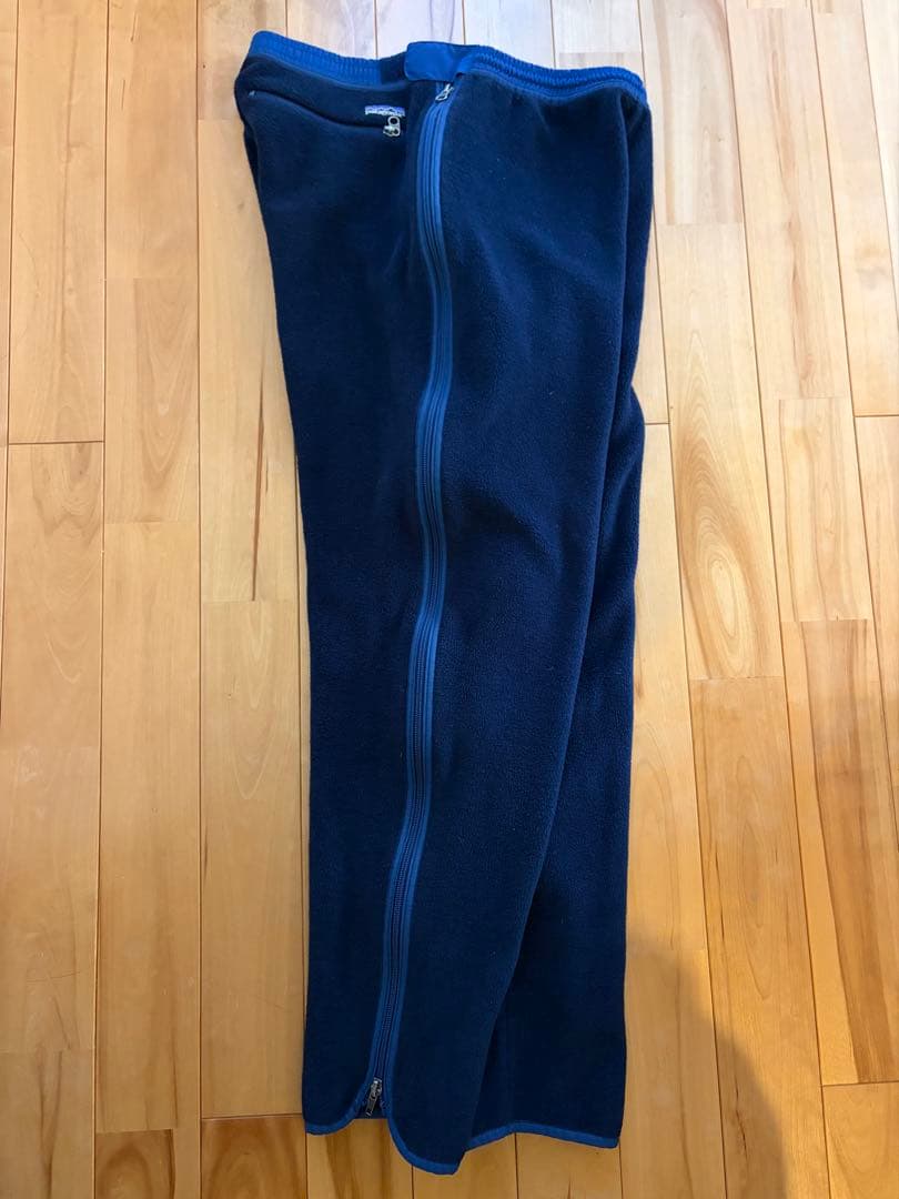 極美品90s ヴィンテージ パタゴニア シンチラ フリース パンツ サイドジップ