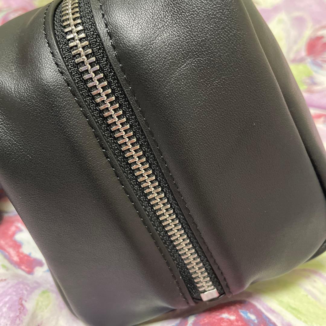 etretokyo オープンポケットレザーボストン ブラック