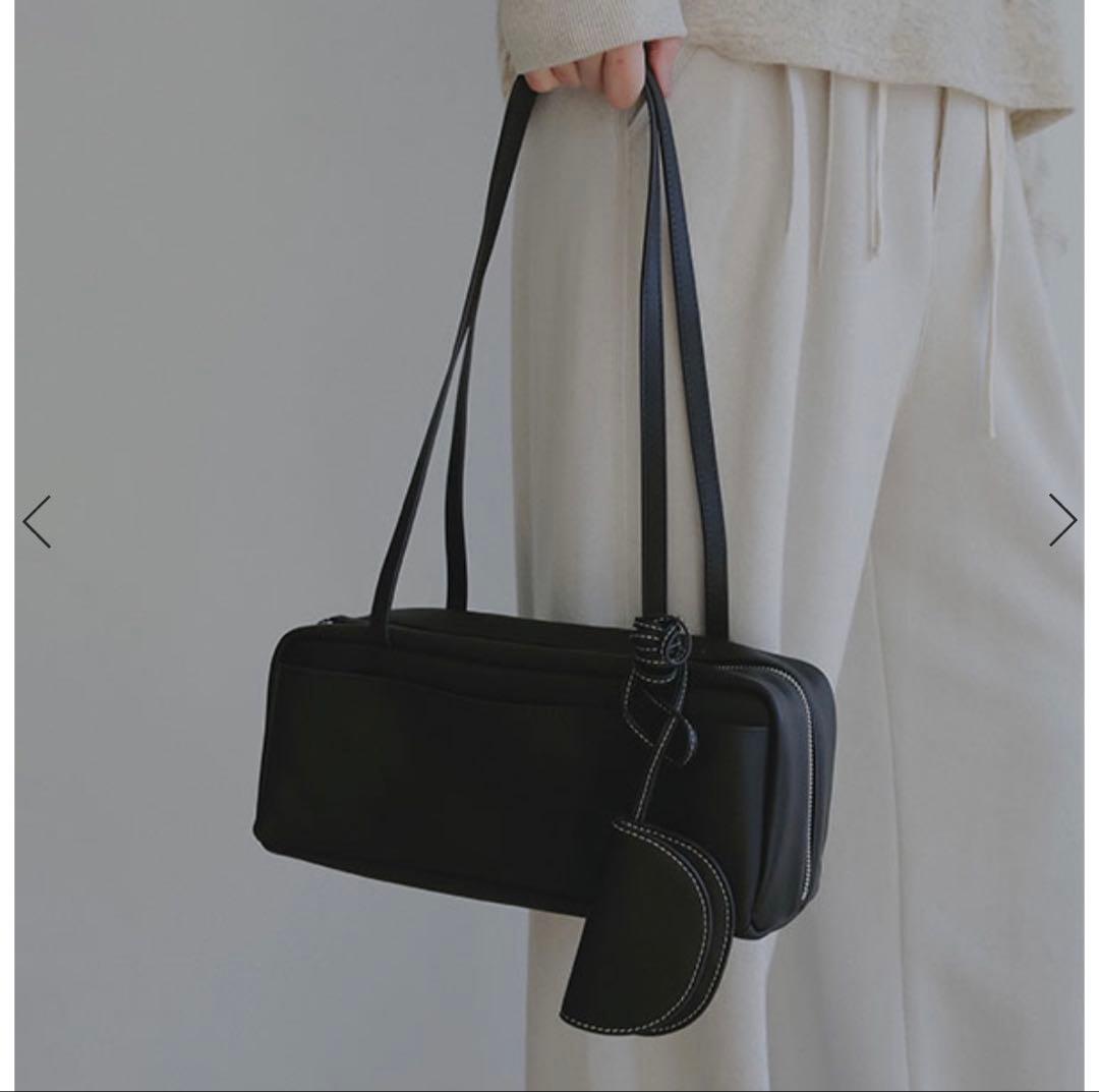 etretokyo オープンポケットレザーボストン ブラック