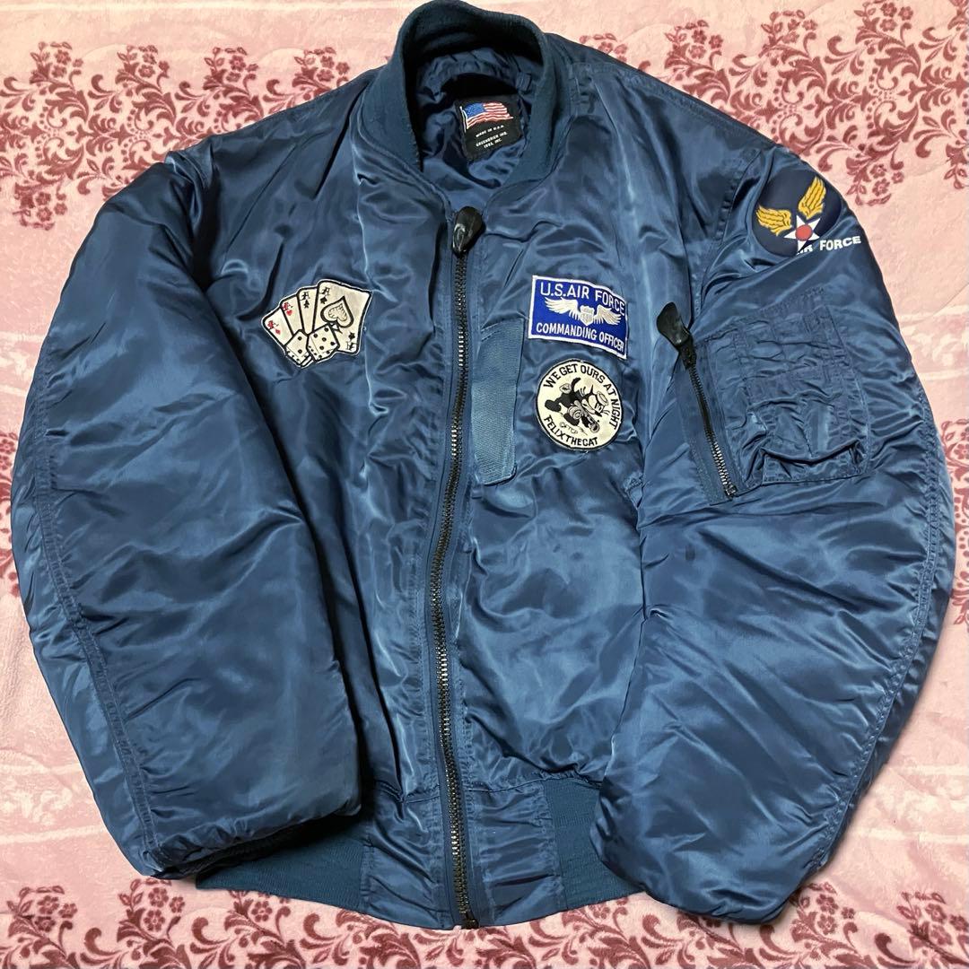 週末お値下げMA-1 フライトジャケット US AIRFORTH