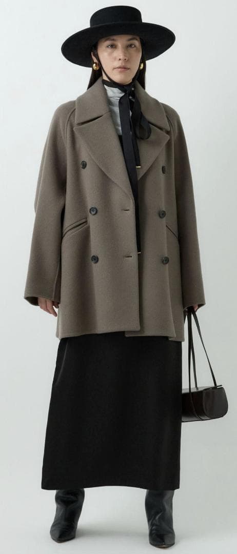 美品★Chaos カオス　スーペリアガロンコート　モカ