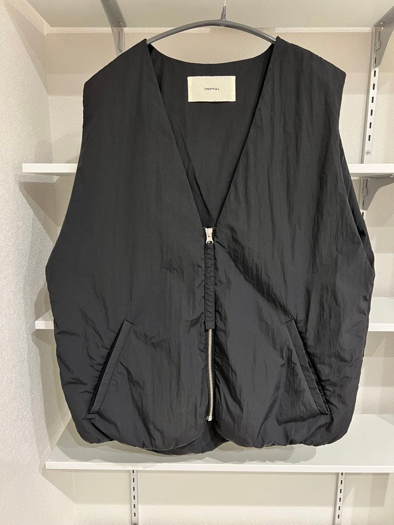 TODAYFUL Vneck Nylon Vest ベスト