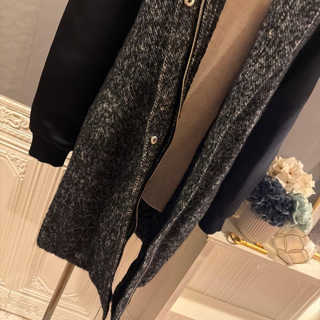 【9万円】bymareneBIRGER ツイードデザイン　ブルゾン　コート