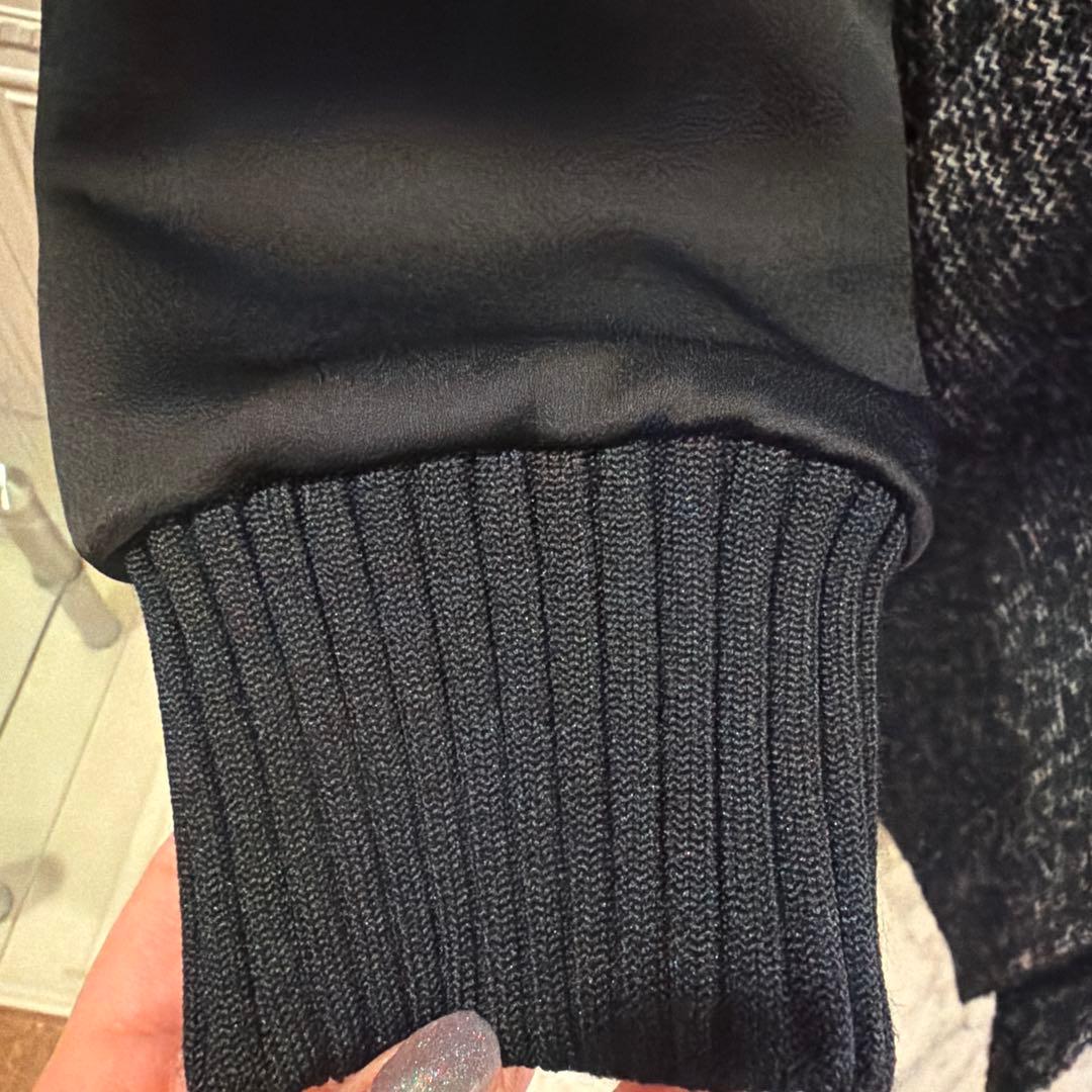 【9万円】bymareneBIRGER ツイードデザイン　ブルゾン　コート