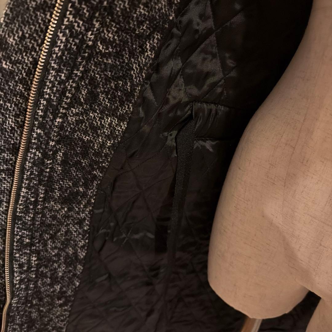 【9万円】bymareneBIRGER ツイードデザイン　ブルゾン　コート