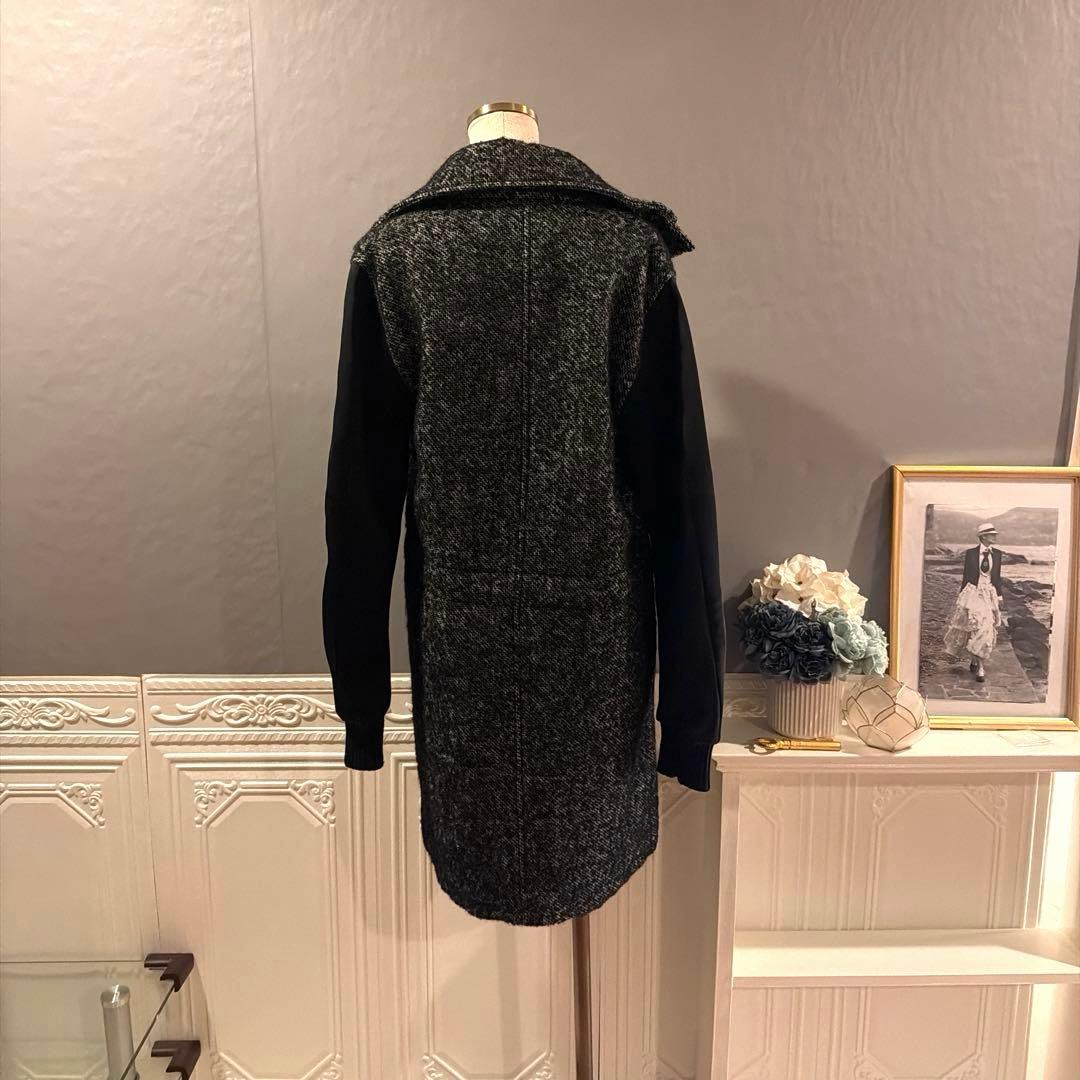 【9万円】bymareneBIRGER ツイードデザイン　ブルゾン　コート