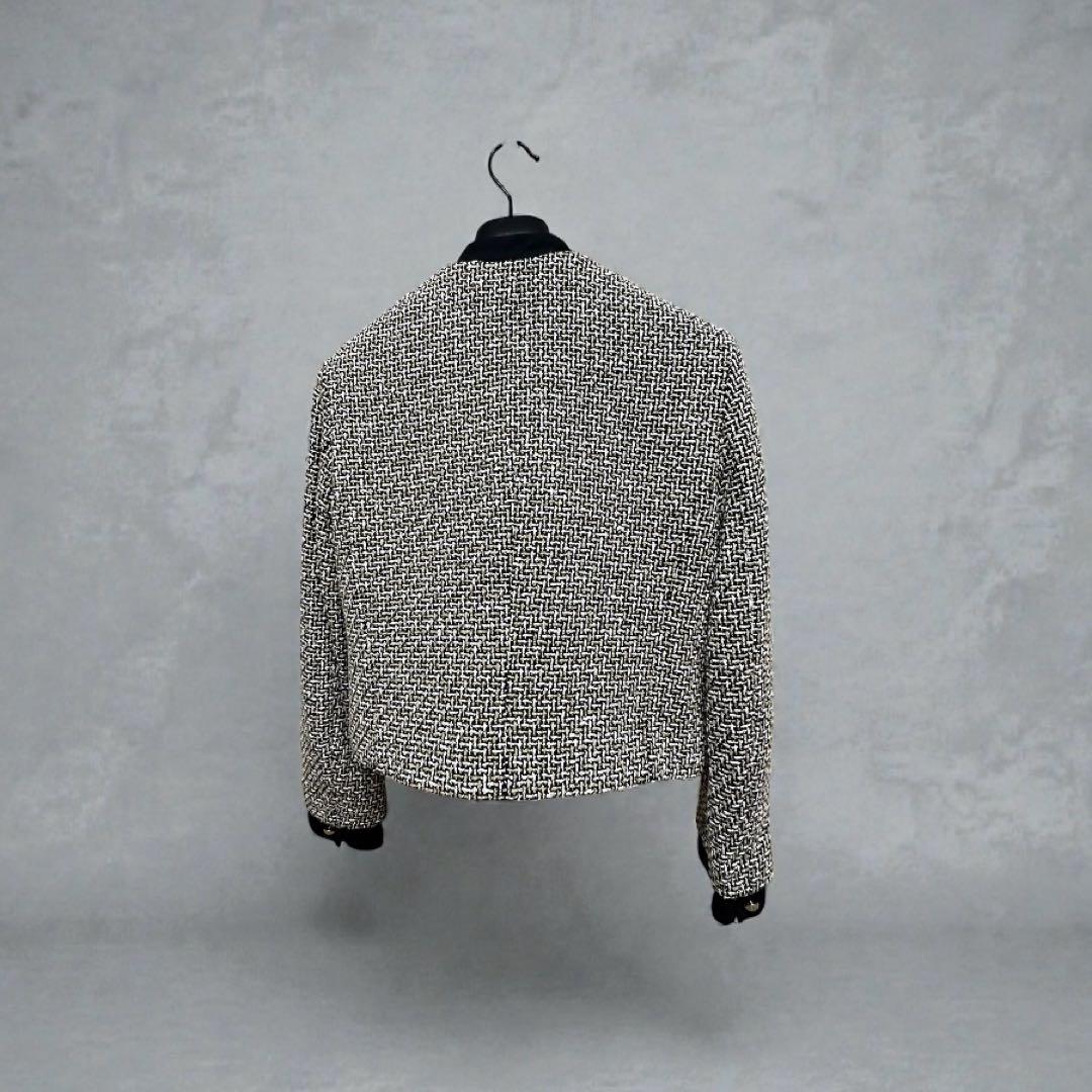 さ*ら様 【極美品】ZARA♡韓国風ツイードショートジャケット/XSサイズ/秋冬